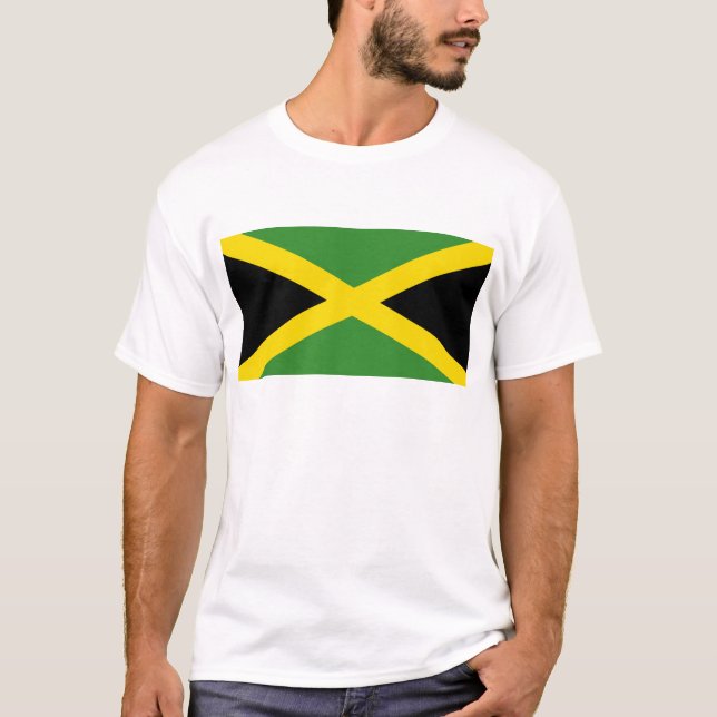 Camiseta Bandeira da Jamaica (Frente)