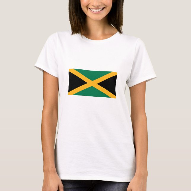 Camiseta bandeira da Jamaica (Frente)