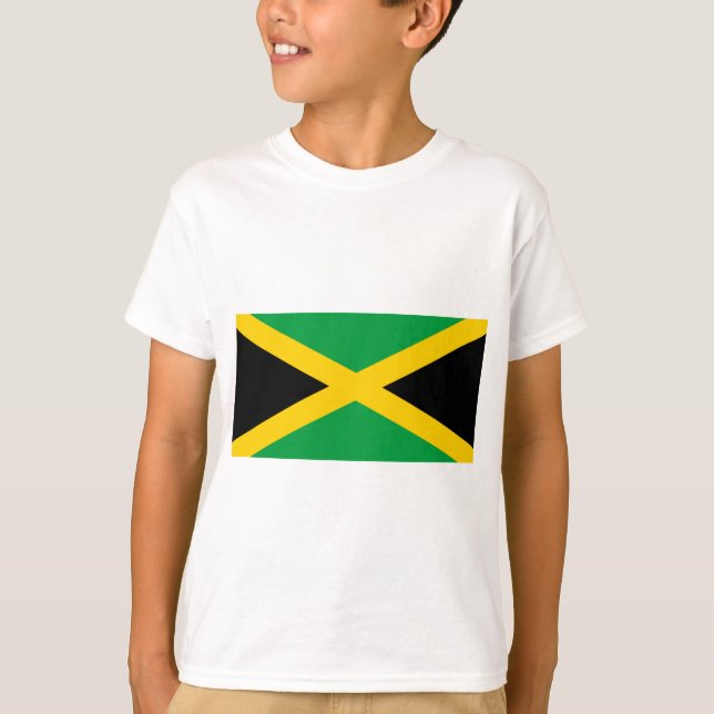 Camiseta Bandeira da Jamaica (Frente)