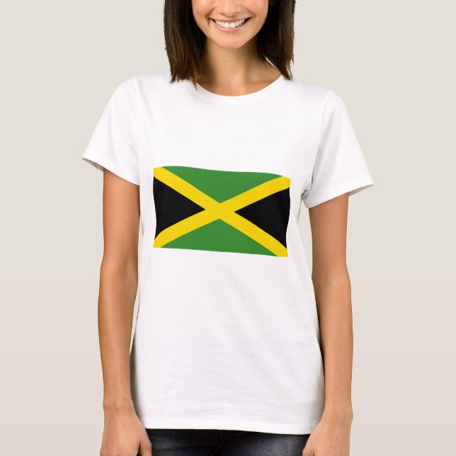 Camiseta Bandeira da Jamaica (Frente)