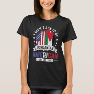 Camiseta Bandeira da Jordânia Países Bandeiras Orgulho Fl J