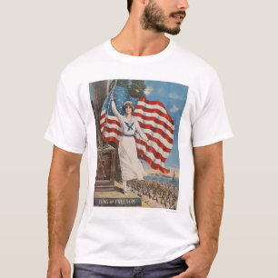 Camiseta Bandeira da liberdade