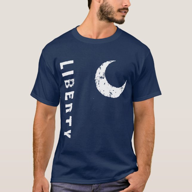 Camiseta Bandeira da liberdade de Moultrie (Frente)
