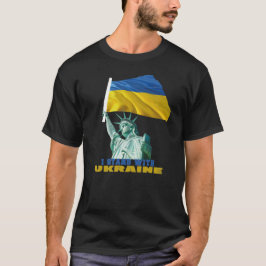 Camiseta Bandeira da Liberdade na Ucrânia