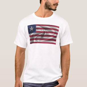 Camiseta Bandeira da Libéria