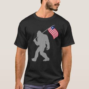 Camiseta Bandeira Da Libéria