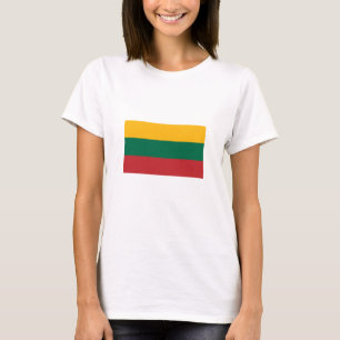 Camiseta Bandeira da Lituânia