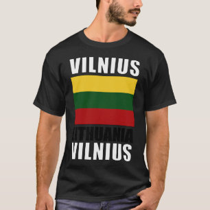 Camiseta Bandeira da Lituânia