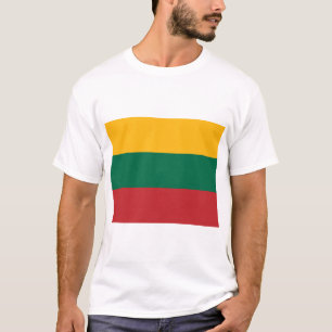 Camiseta Bandeira da Lituânia