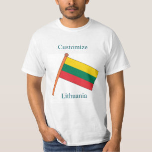 Camiseta Bandeira da Lituânia Thunder_Cove