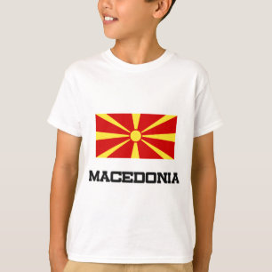 Camiseta Bandeira da Macedônia