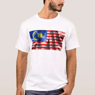 Camiseta Bandeira da Malásia