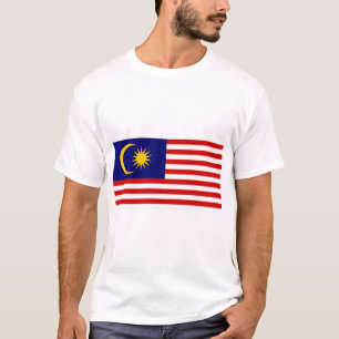 Camiseta Bandeira da Malásia