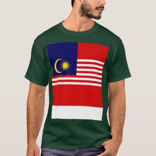 Camiseta Bandeira da Malásia