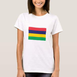 Camiseta Bandeira da Maurícia