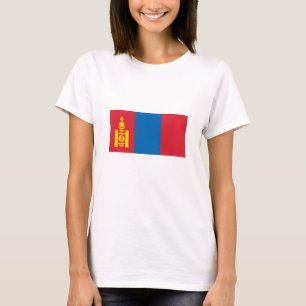 Camiseta Bandeira da Mongólia