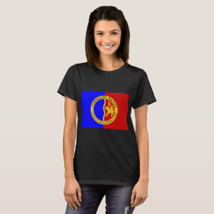 Camiseta Bandeira da nação do Comanche