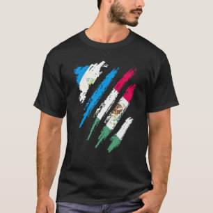 Camiseta Bandeira da Nicarágua México fez greve no país pat