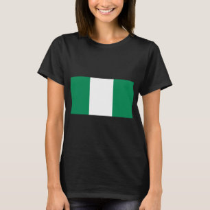 Camiseta Bandeira da Nigéria