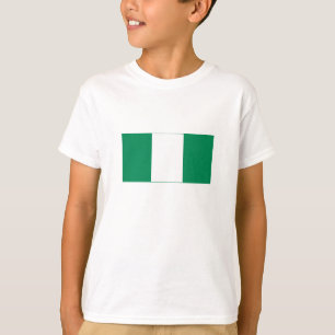 Camiseta Bandeira da Nigéria