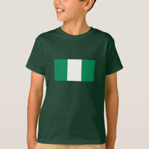 Camiseta Bandeira da Nigéria