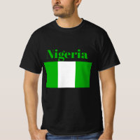 Bandeira da Nigéria T-Shirt