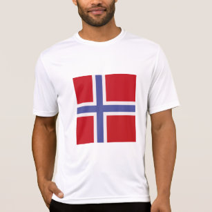 Camiseta Bandeira da Noruega
