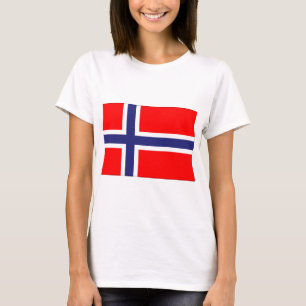 Camiseta Bandeira da Noruega