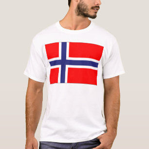 Camiseta Bandeira da Noruega