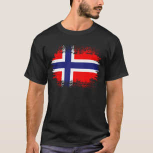 Camiseta Bandeira da Noruega