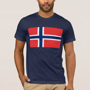 Camiseta Bandeira da Noruega