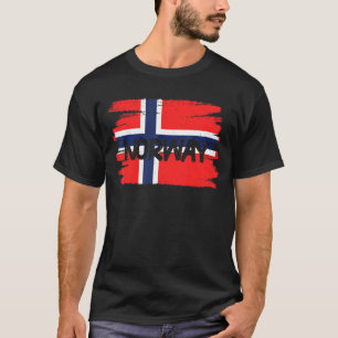Camiseta Bandeira da Noruega