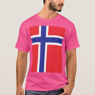 Camiseta Bandeira da Noruega