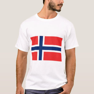 Camiseta Bandeira da Noruega