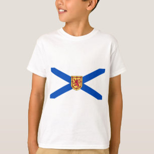 Camiseta Bandeira da Nova Escócia (Província do Canadá)