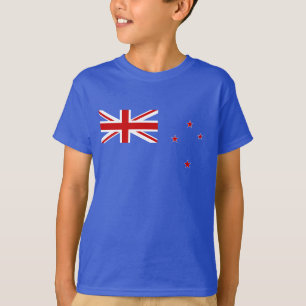 Camiseta Bandeira da Nova Zelândia
