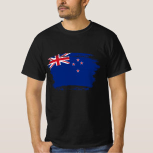 Camiseta Bandeira da Nova Zelândia