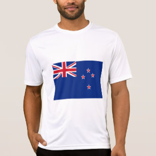 Camiseta Bandeira da Nova Zelândia