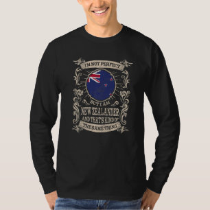 Camiseta Bandeira da Nova Zelândia Neozelandeses Orgulhosos