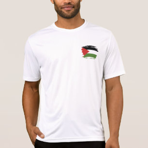 Camiseta bandeira da Palestina