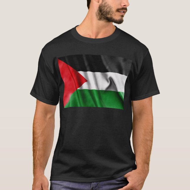Camiseta Bandeira da Palestina (Frente)