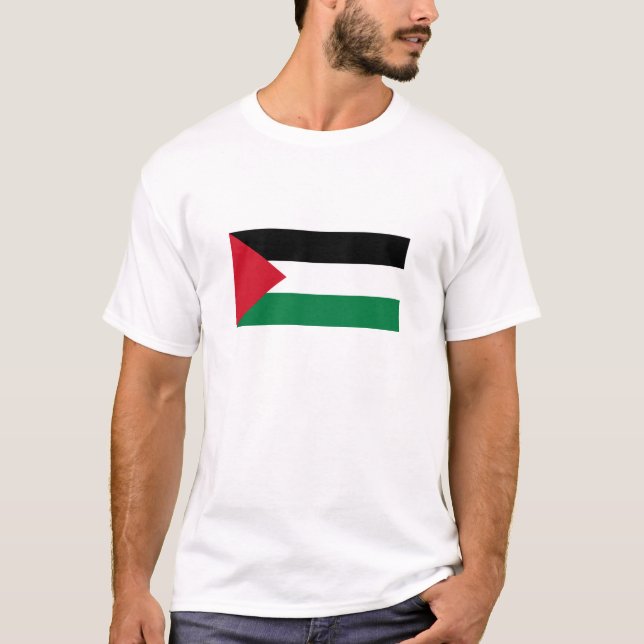 Camiseta Bandeira da Palestina (Frente)