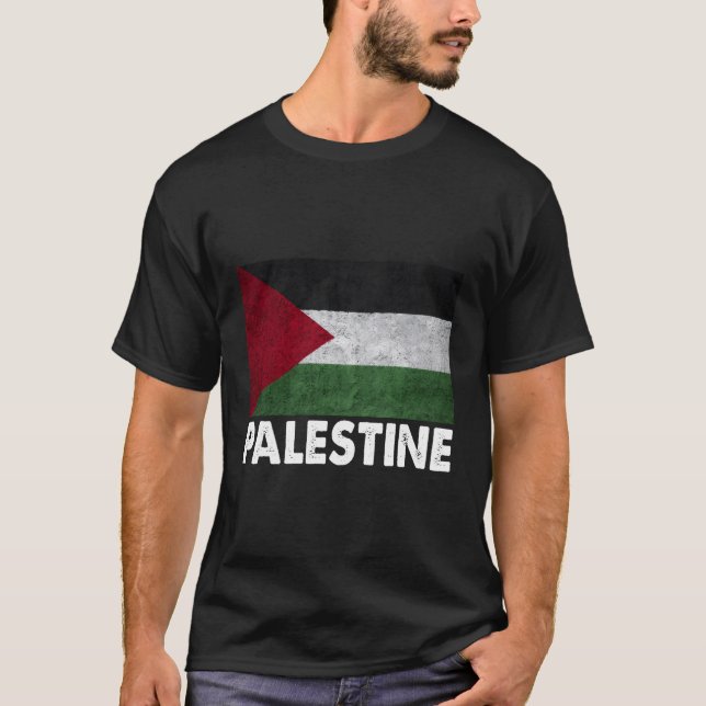 Camiseta Bandeira da Palestina (Frente)