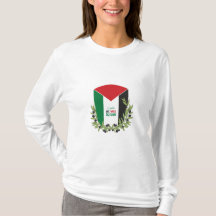Bandeira da Palestina e Ramos Olivais