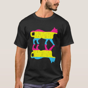 Camiseta Bandeira da Pansexualidade Orgulho Pan LGBT Pet An