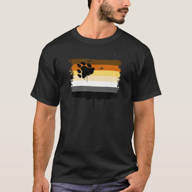 CAMISETA BANDEIRA DA PANTERA PRETA GOTEJANDO (Frente)