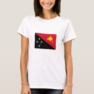 Camiseta Bandeira da Papua-Nova Guiné