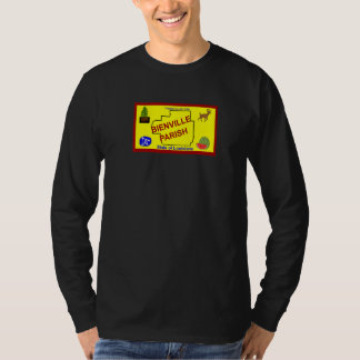 Camiseta Bandeira da Paróquia de Bienville Louisiana
