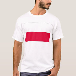 Camiseta Bandeira da Polônia
