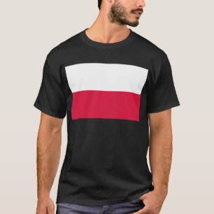 Camiseta Bandeira da Polônia